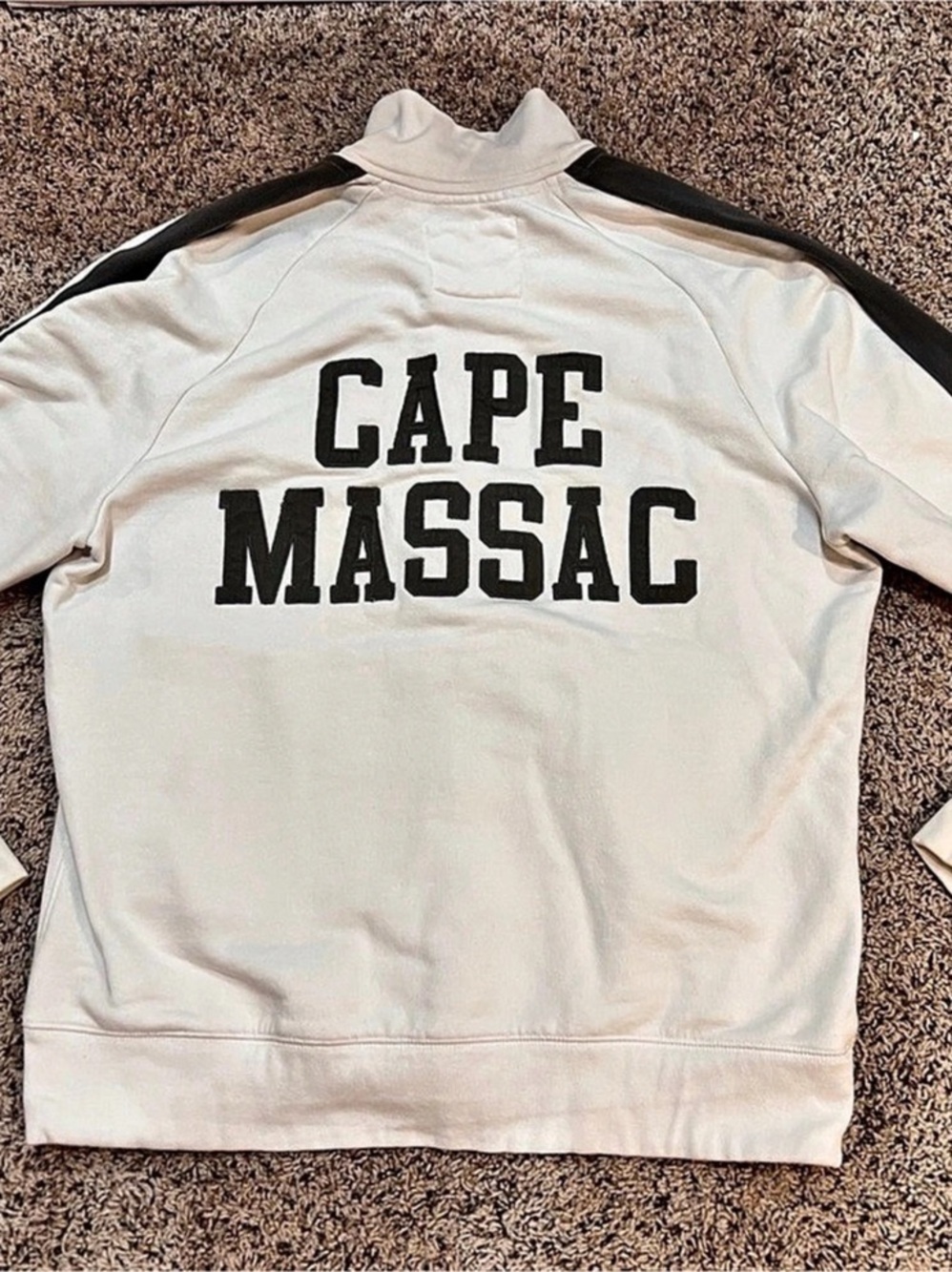 L.O.G.C. by H&M Cape Massac Color Block Sweatshirt White XL